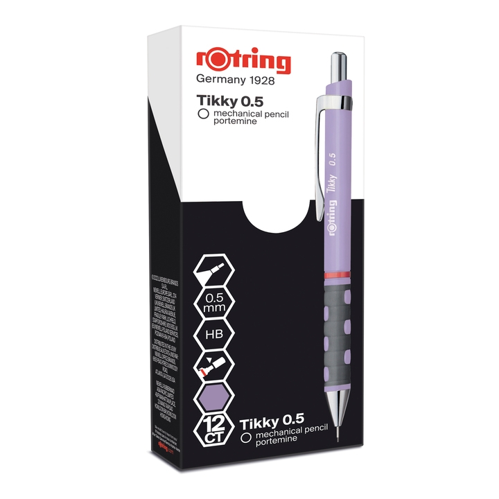 Ołówek automatyczny 0,5 Tikky Rotring liliowy